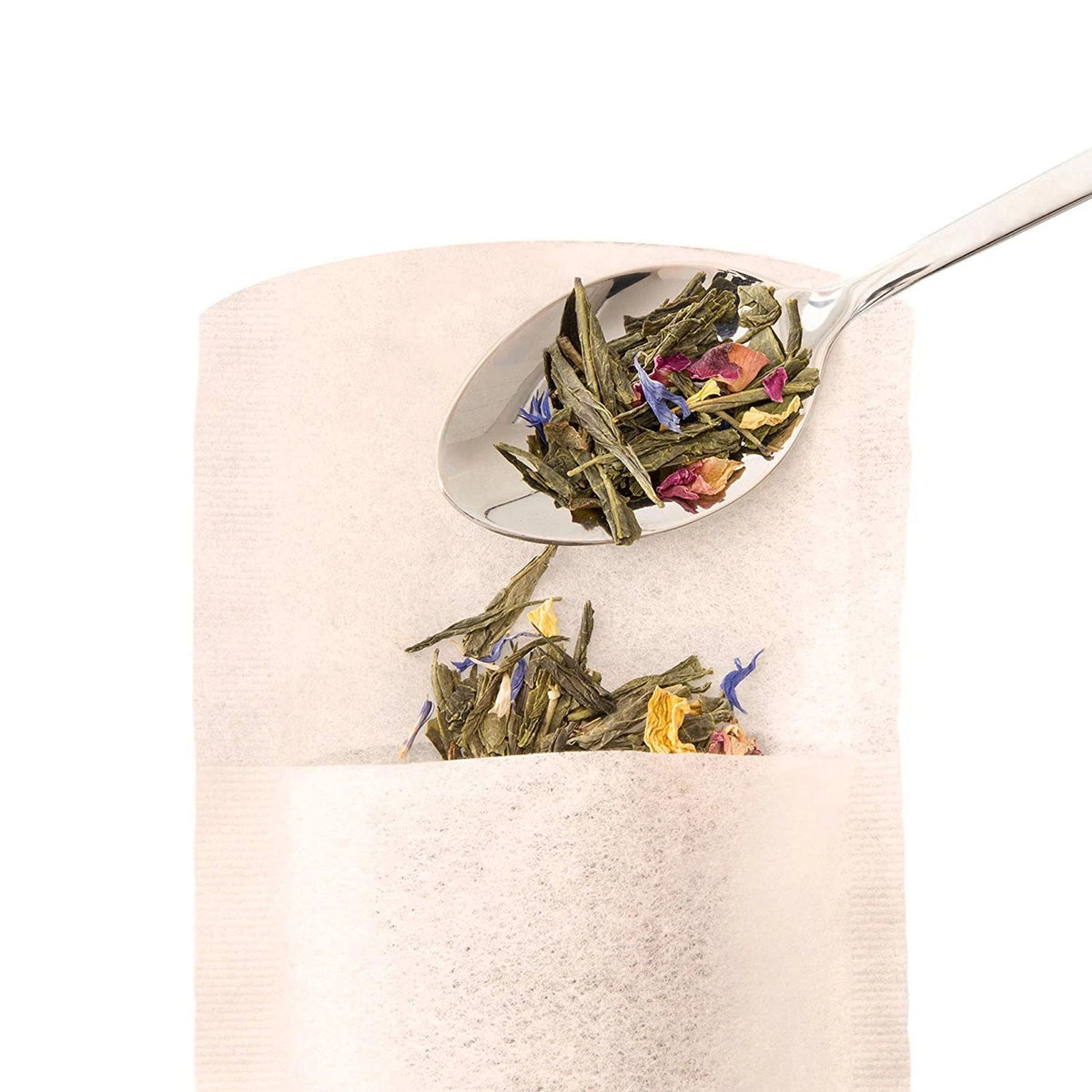 Pack of 4 Disposable Tea Filter Bags for (100 Count)
