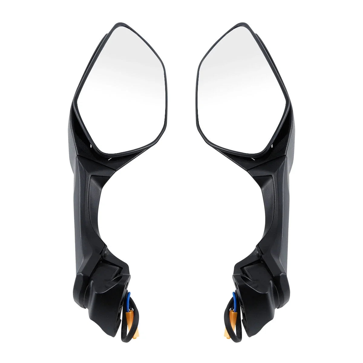 Rear View Mirrors with LED Turn Signal for Kawasaki Ninja ZX10R (2016–2023)