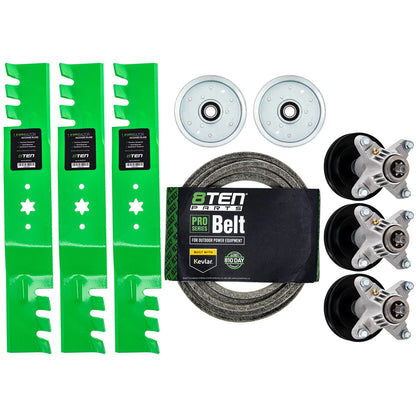 Deck Rebuild Kit for Cub Cadet LGT1054 LGTX1054 (54 Inch) 742-0677, 942-0677A, 742-0677B