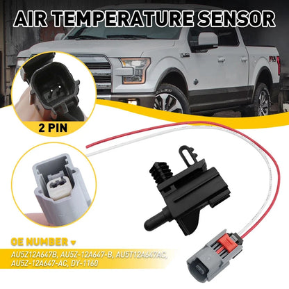 A/C Ambient Air Temperature Sensor & Plug for Lincoln MKC MKZ MKS MKT MKX (2015–2023)