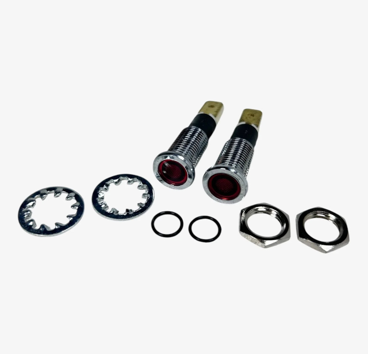 2X LED Red Indicator Panel Light for Alamor Marine