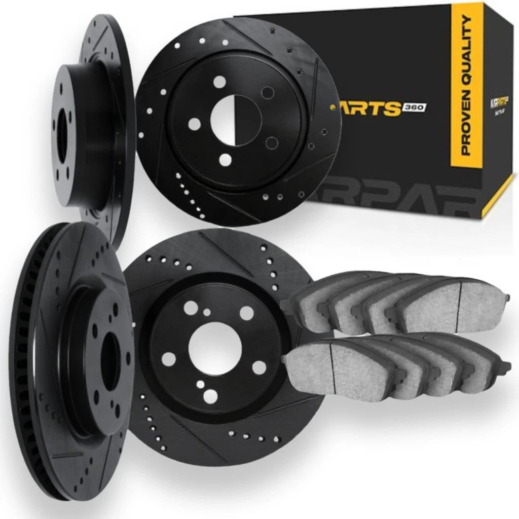 Brake Rotor Set with Pads for Volvo C70 (2006–2013) ALX-PAU-DF-8514-27008-CLA1