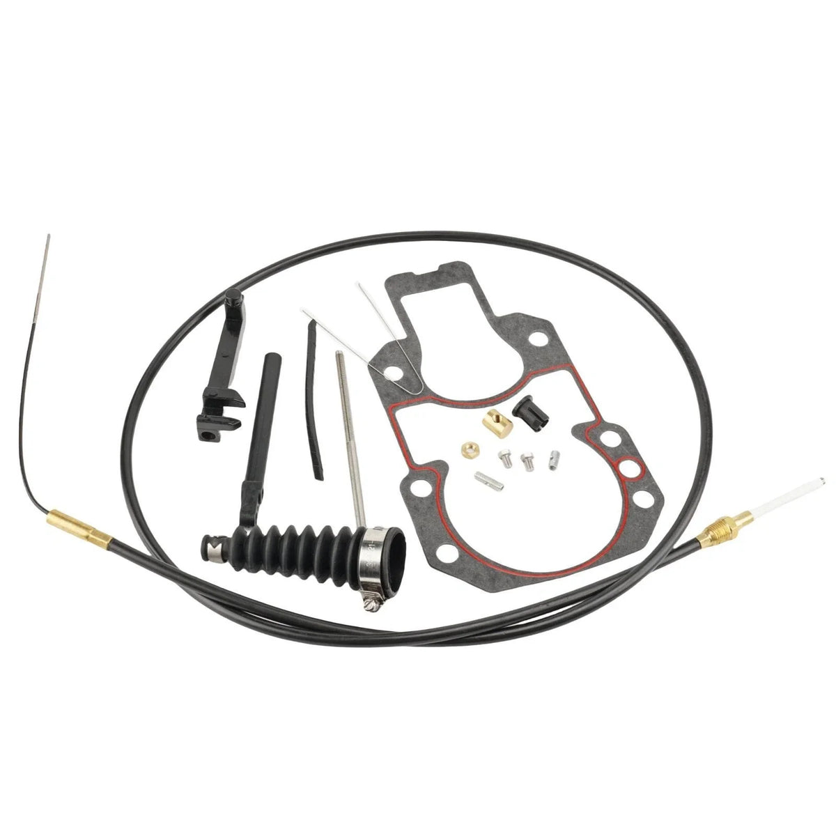 Lower Shift Cable Kit w/ Gasket & Bellow for MerCruiser Alpha 1 Gen 2 (865436A02)