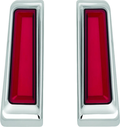 Kuryakyn Tracer LED Inserts for Harley Davidson Saddlebag Supports
