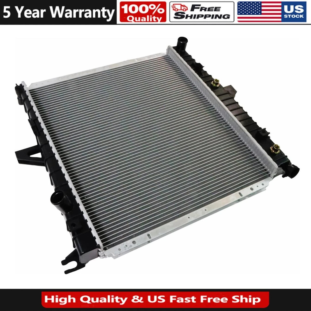 Radiator CU2173 for Ford Explorer Ranger (1998–2011) 1F2015200 1F2215200 1F2315200