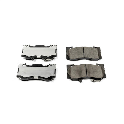 2X Powerstop Brake Pad Set Front for Ford Mustang (2015–2022) 16-1784, SSCP1784