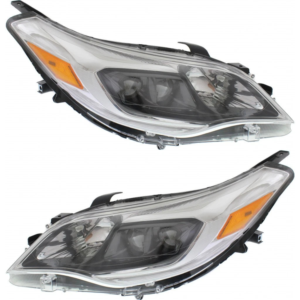Headlight Assembly Pair for Toyota Avalon (2013–2015) PLX-M0-TY1219-B001L-CL360A1, TO2502215, TO2503215