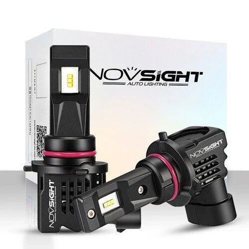 2X 9005 LED Headlight Bulbs Kit for NOVSIGHT (10000LM, 6000K)