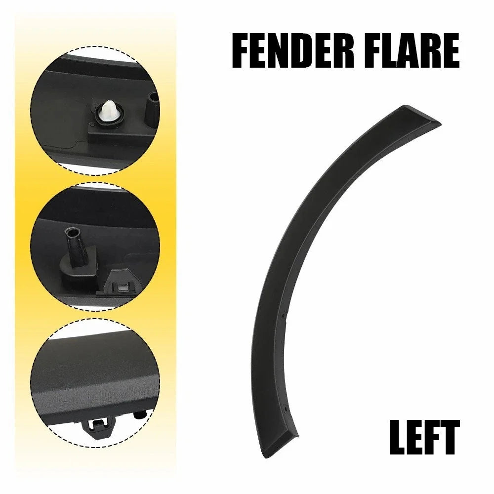 Left Front Fender Flare Trim Molding for Ford Transit 150/250/350/350HD (2015–2024)