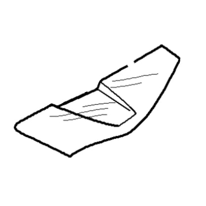 Skidplate Belly Pan Right Hand for Arctic Cat (OEM) 4606-797