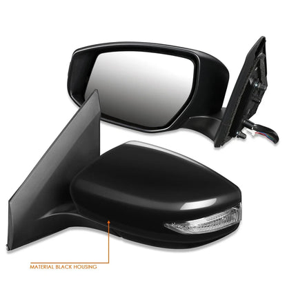Powered Heated Turn Signal Side Rear View Mirror for Nissan Sentra (2013–2015)