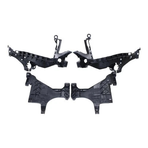 Set of 4 Front Headlight Mount Support Plates for Audi A4 S4 (2013–2016) 8T0941453D, 8T0941454D, 8T0941453B, 8T0941454B
