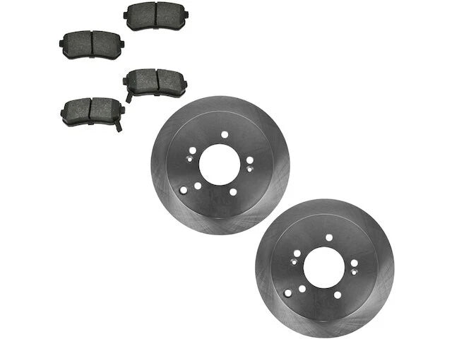 Brake Pad and Rotor Kit for Hyundai Tucson (2010–2015) 95387XHHY