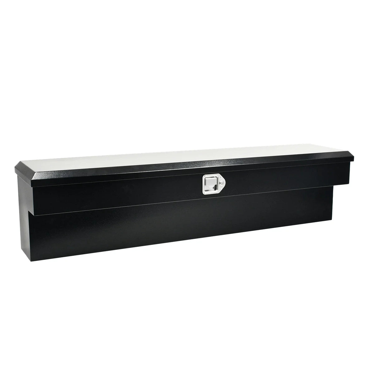 Tool Box for Pickup Truck (60"X13"X14") - Black Steel with Lock & Key