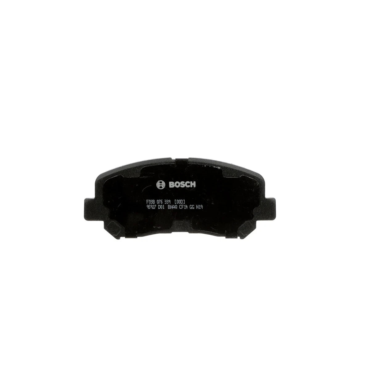 2X Brake Pad Set Front for Chrysler 200 (2015–2017) BC1640A