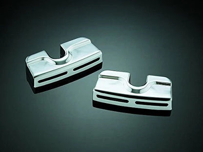 Chrome Spark Plug/Head Bolt Covers for Motorcycles (8323)