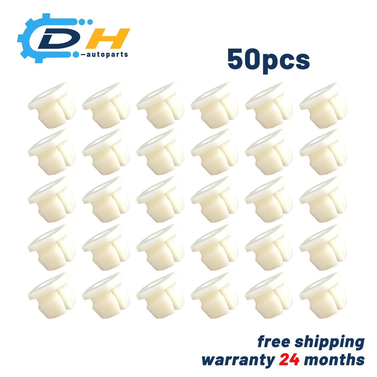 Set of 4 Headlight Bezel Grill Screw Nut Clips for GM Chevy Truck (3919773, 347347, 3893980)
