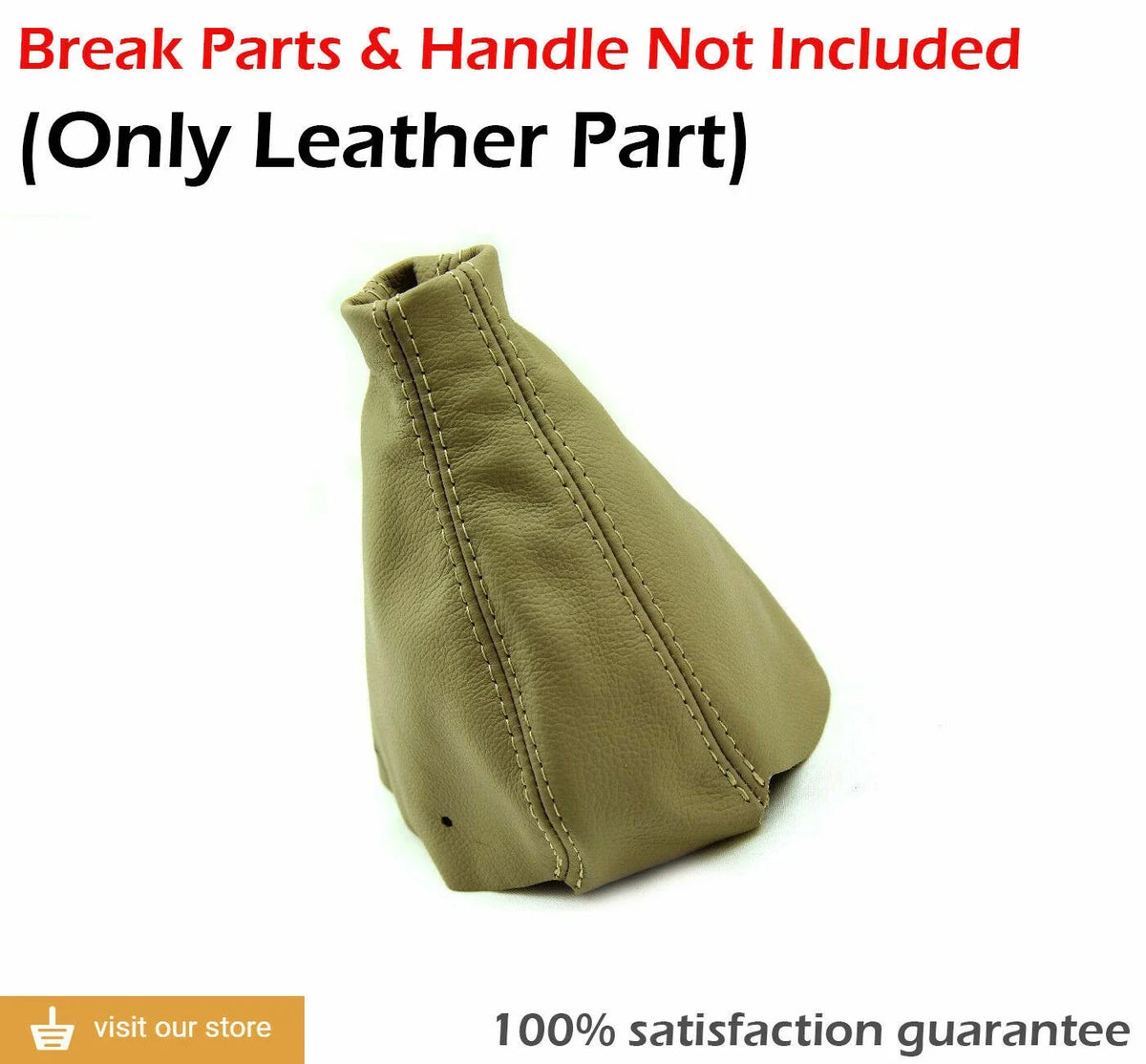 E Brake Boot Cover Leather for Nissan 300ZX (1990–1996) Beige