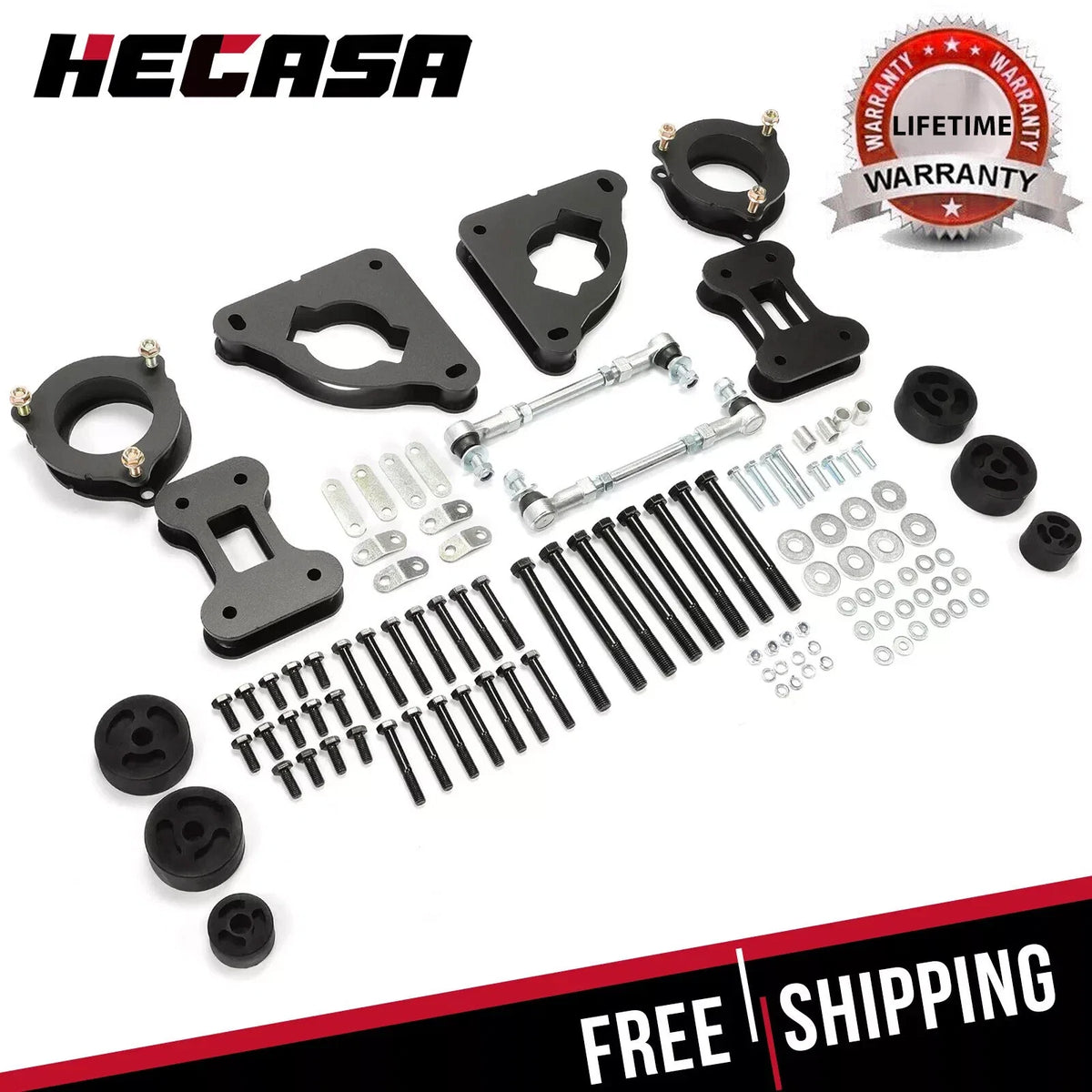 2" Lift Kit with Sway Bar Endlinks for Jeep Renegade Compass (2015–2023)