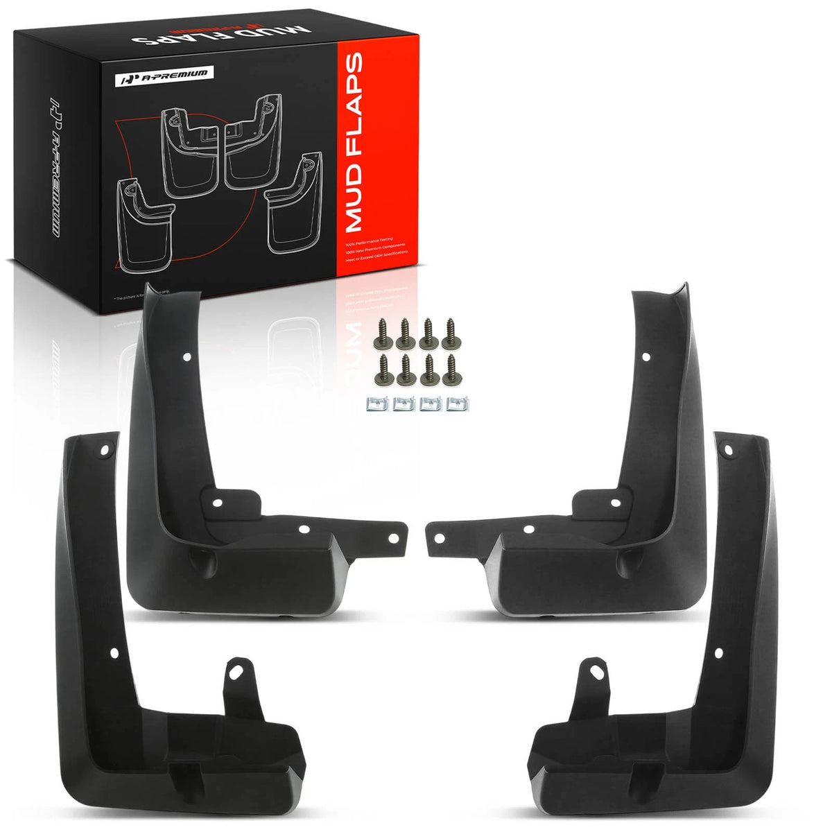Set of 4 Splash Guards Mud Flaps for BMW X3 F97 M-Sport (2018–2023)