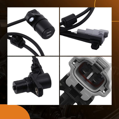 Set of 4 ABS Wheel Speed Sensors for Toyota Sequoia (2001–2007) 4Pin