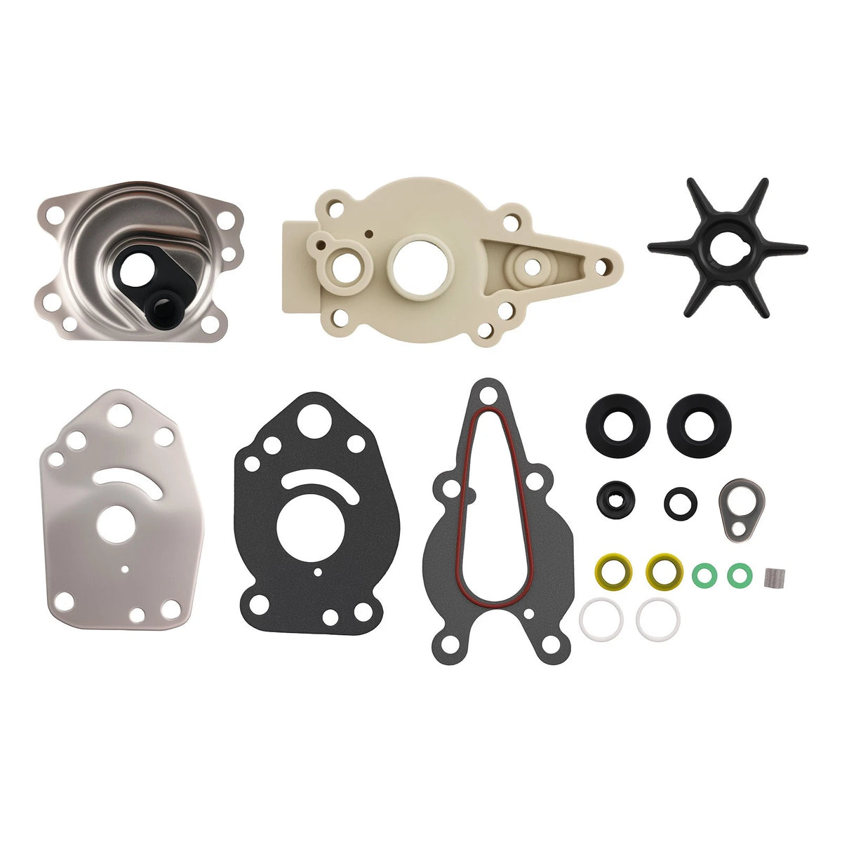 Outboard Water Pump Kit for Mercury 6 8 9.9 15HP SeaPro (46-42089A5, P29UYH)