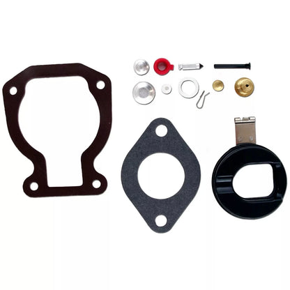 Carburetor Kit with Float for Johnson Evinrude 9.9 HP 15 HP (1974–1988) 398453