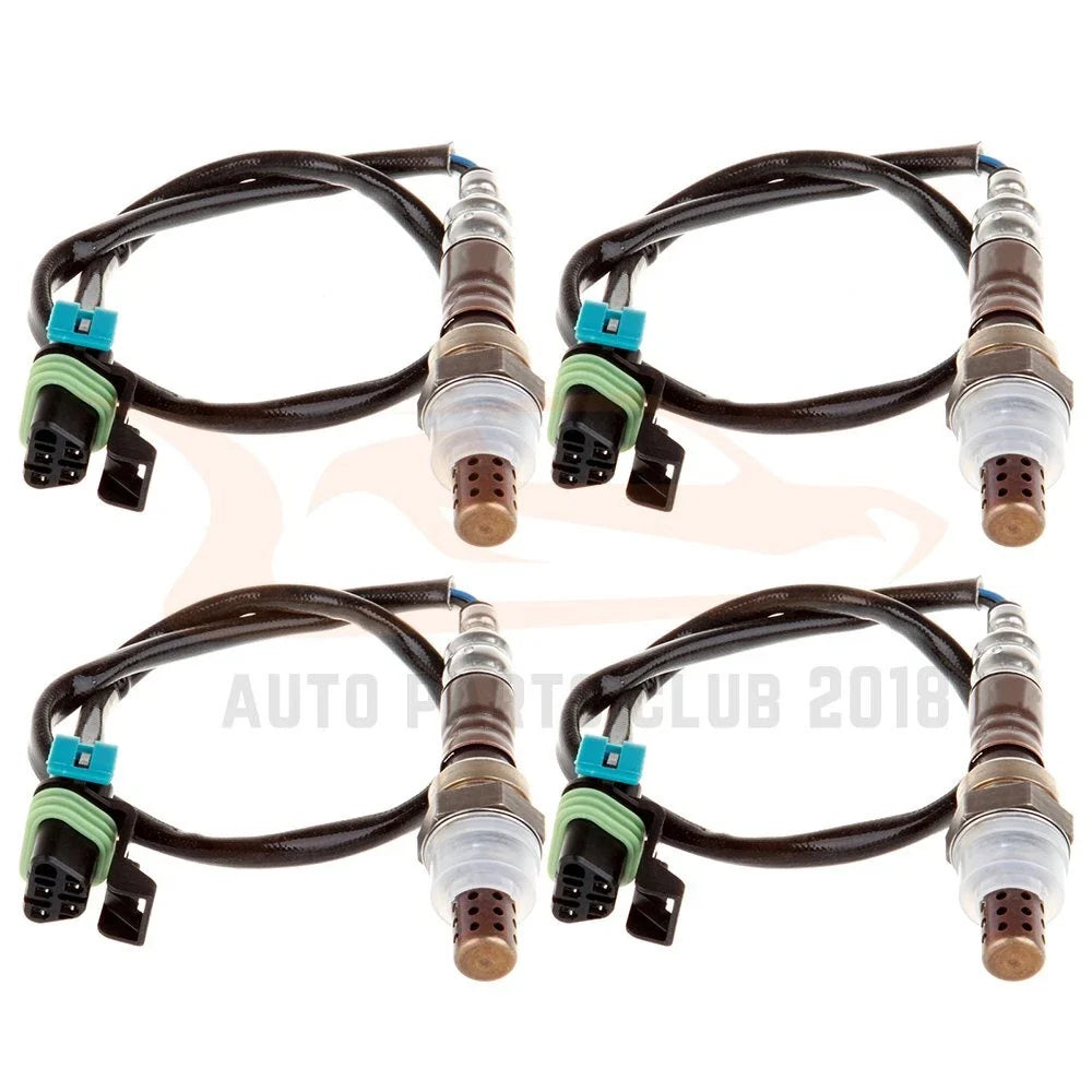 Set of 4 Oxygen Sensors for Chevy Express 1500 2500 3500 (1996–2021)