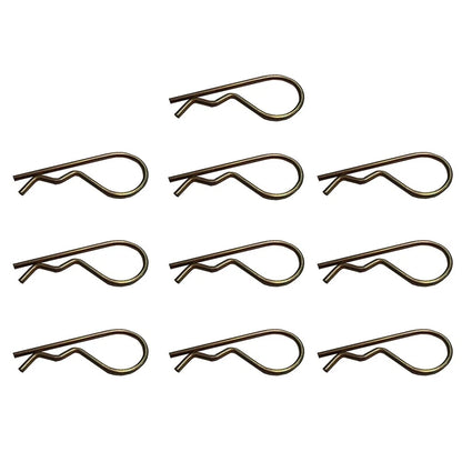 10 Hair Pins Cotter Pins for Automotive Use (2-15/16 Inch)
