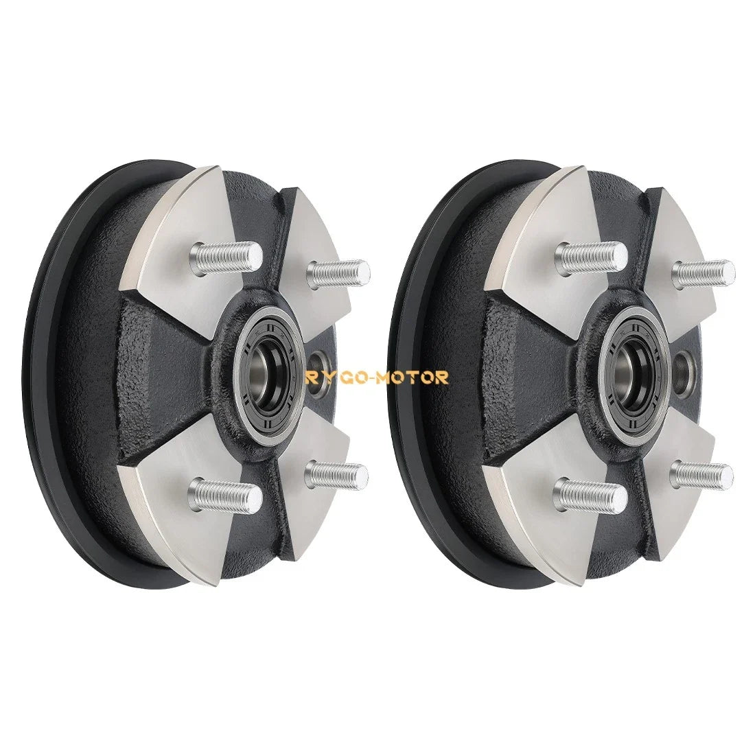 2 Front Brake Drum for Honda FourTrax TRX200 TRX200D (1990–1997) 44600-HM8-000