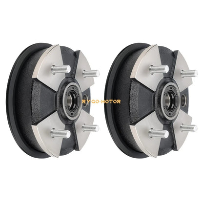 2 Front Brake Drum for Honda FourTrax TRX200 TRX200D (1990–1997) 44600-HM8-000