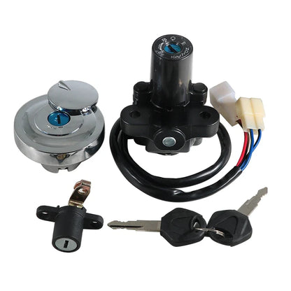 Fuel Tank Cap & Ignition Key Switch Lock Set for Yamaha XVS950 (2009–2012)