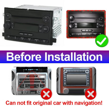 Car Stereo Radio GPS for Mercury Montego (2005–2007)