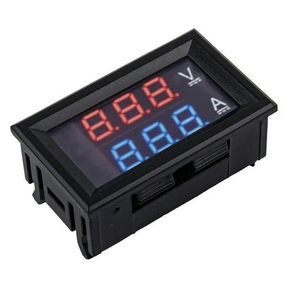 LED Digital Voltmeter Ammeter DC 0-100V 10A for Universal Use (0-100V)
