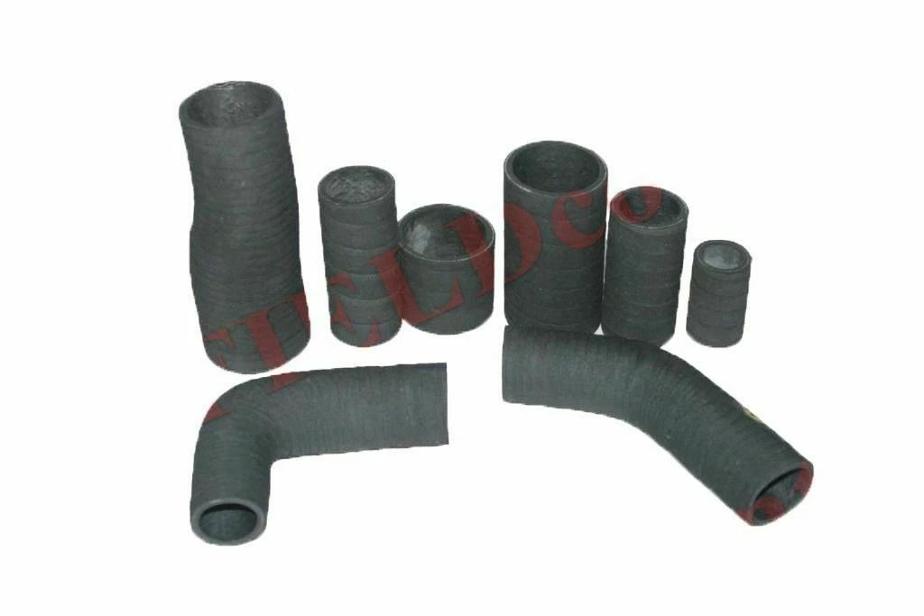 Hose Pipe Kit for Massey Ferguson 135 (Black Rubber)