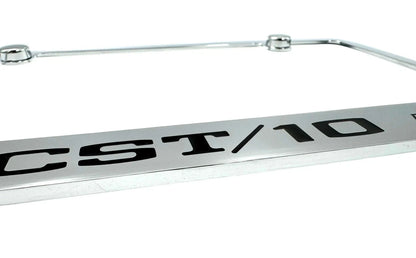 License Plate Frame Chrome Engraved for Chevrolet CST/10 (1980–1989)