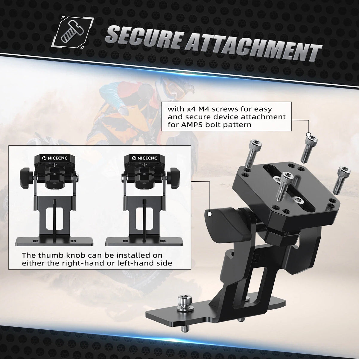 Adjustable GPS Phone Mount Holder for KTM 890 Adventure (2023–2024)