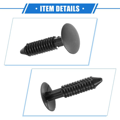 20Pcs Canopy Seal Buckle Clips for Ford Mustang (2005–2012) Black