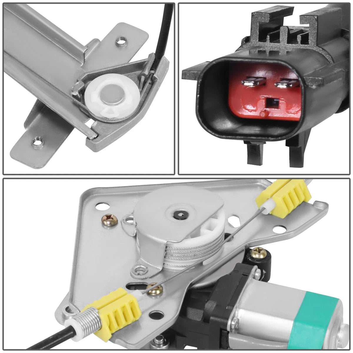 Electric Right Window Regulator w/ Motor for Dodge Dakota Durango (1998–2004)