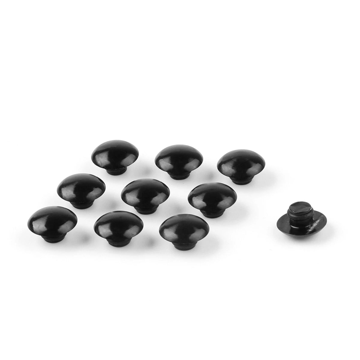 10x Hex Socket Bolt Screw Nut Head Cover Cap for Motorcycle M6 (Universal) M525-A004-Set