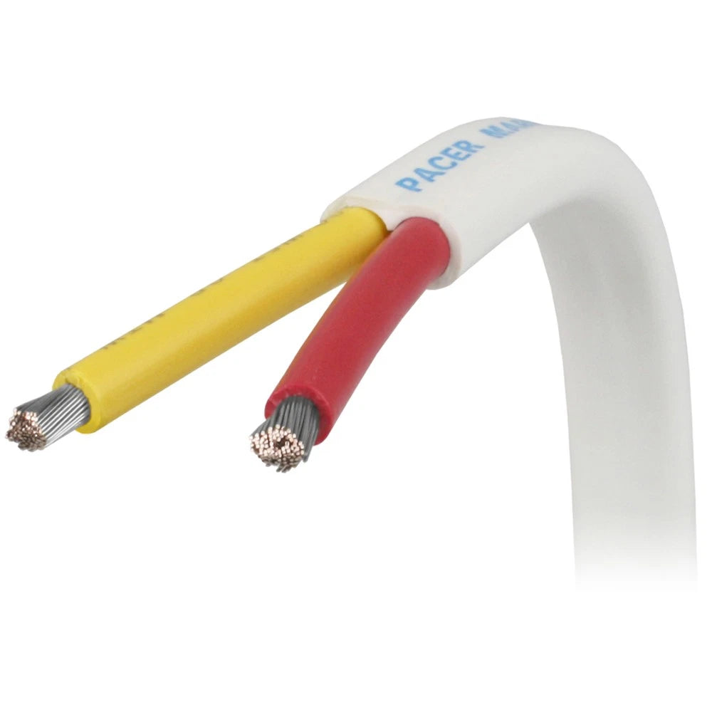 2X Pacer 10/2 AWG Safety Duplex Cable - Red/Yellow (W10, 2RYW-FT)