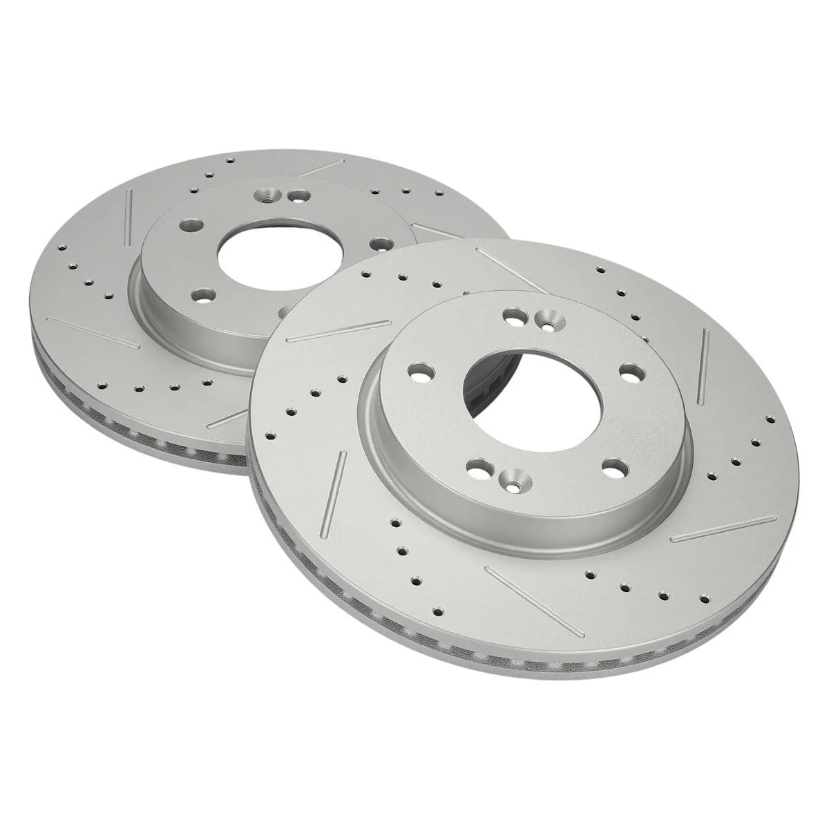 2X Brake Kit with Calipers for Hyundai Elantra Coupe (2013–2014) 18103751, S31584, P1543