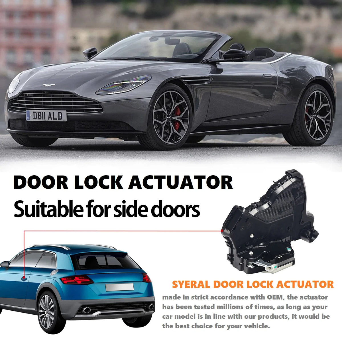 Door Lock Latch Actuator for Toyota Lexus (69040-06180)