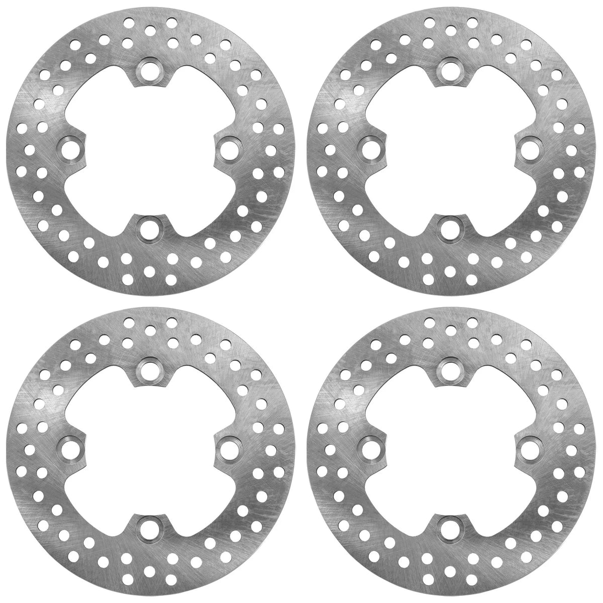 Front & Rear Brake Disc Rotors for Kawasaki Mule Pro-FXT (2015–2026) - DS195+VS, 41080Y009