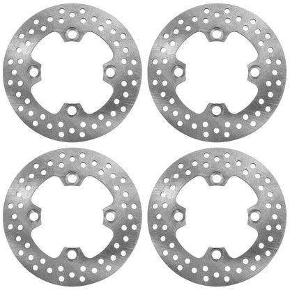Front & Rear Brake Disc Rotors for Kawasaki Mule Pro-FXT (2015–2026) - DS195+VS, 41080Y009