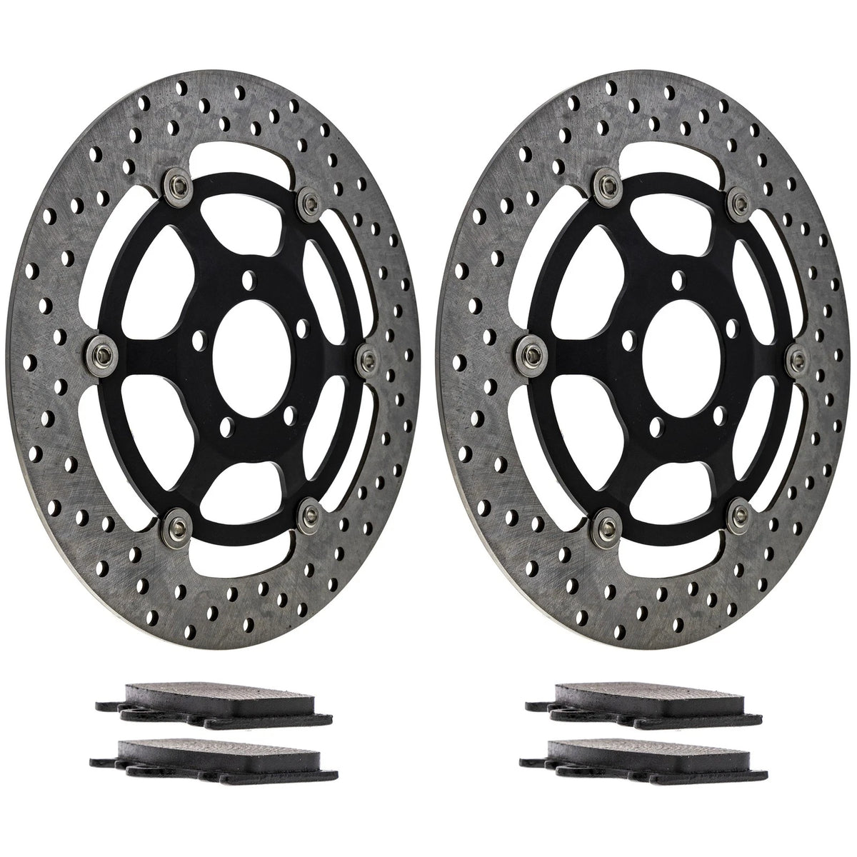 Front Brake Rotor Pad Kit for Kawasaki Ninja ZX6 (MK1007214, 69211-38F00)