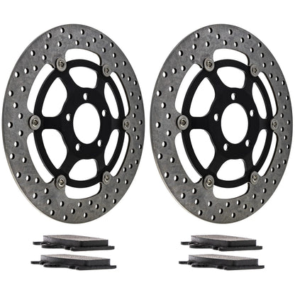 Front Brake Rotor Pad Kit for Kawasaki Ninja ZX6 (MK1007214, 69211-38F00)