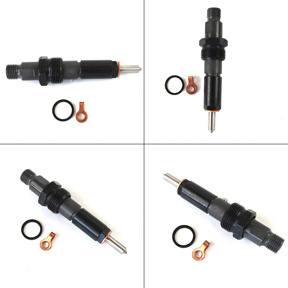 Set of 4 Fuel Injectors for Cummins 4BT 3.9L Diesel Engine (OEM 3932123)