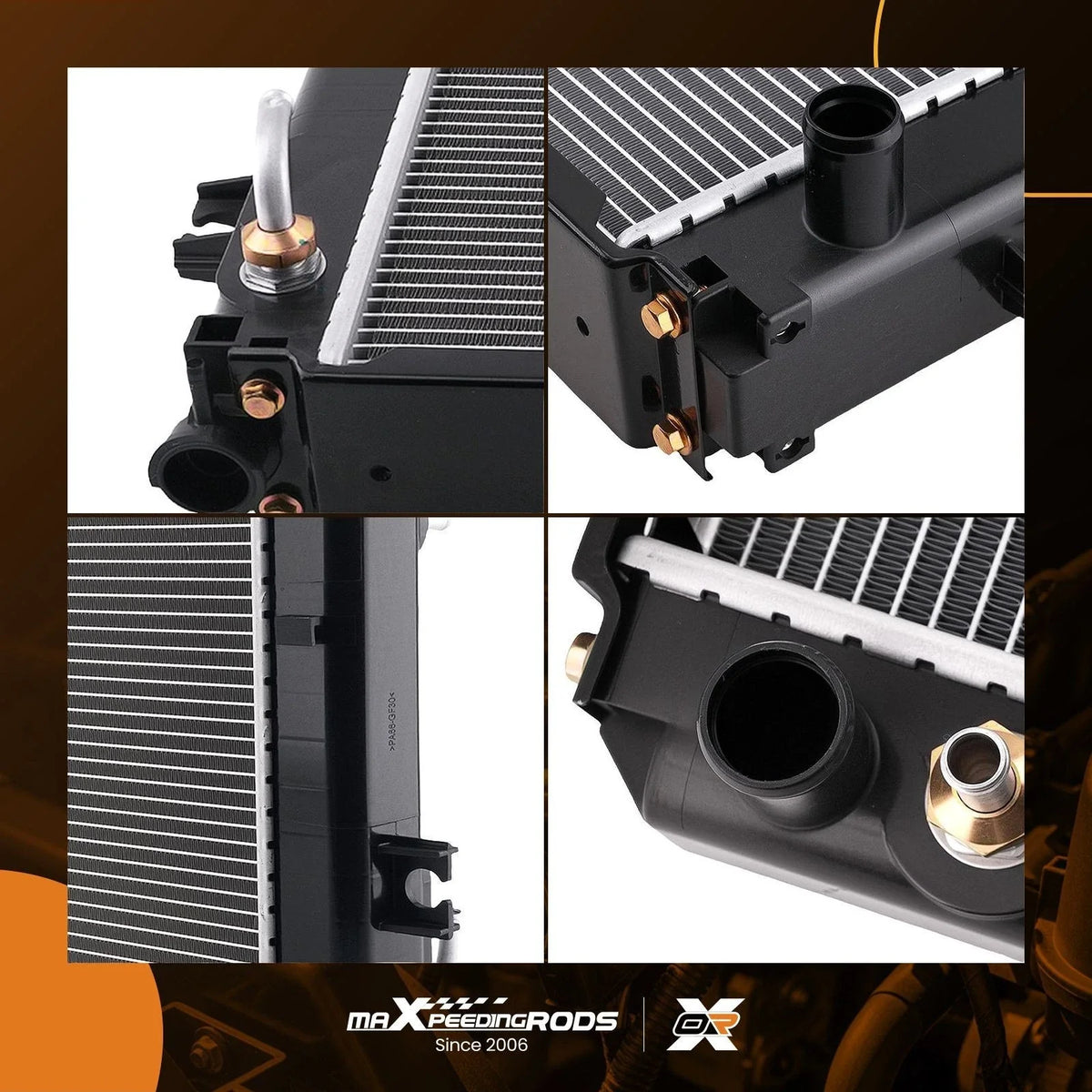 Aluminum Radiator for Toyota Forklift 7FGU25/7FGU30/7FGU32