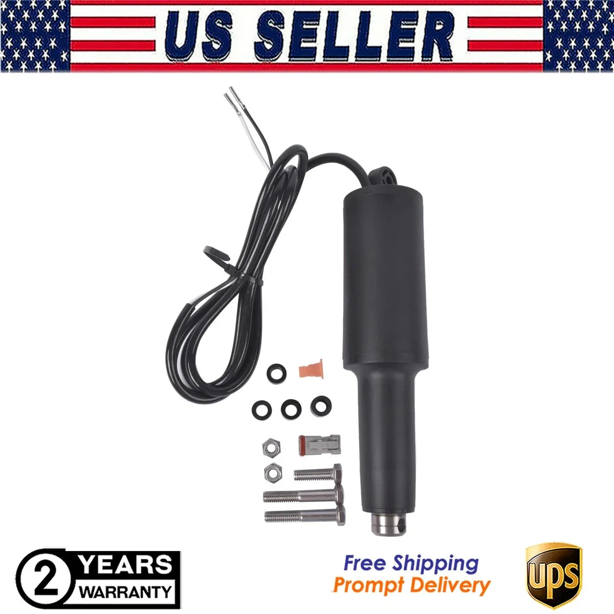 Actuator 101XD for Boat Trim Tab (12V, 2-1/4" Stroke, 15056-001)